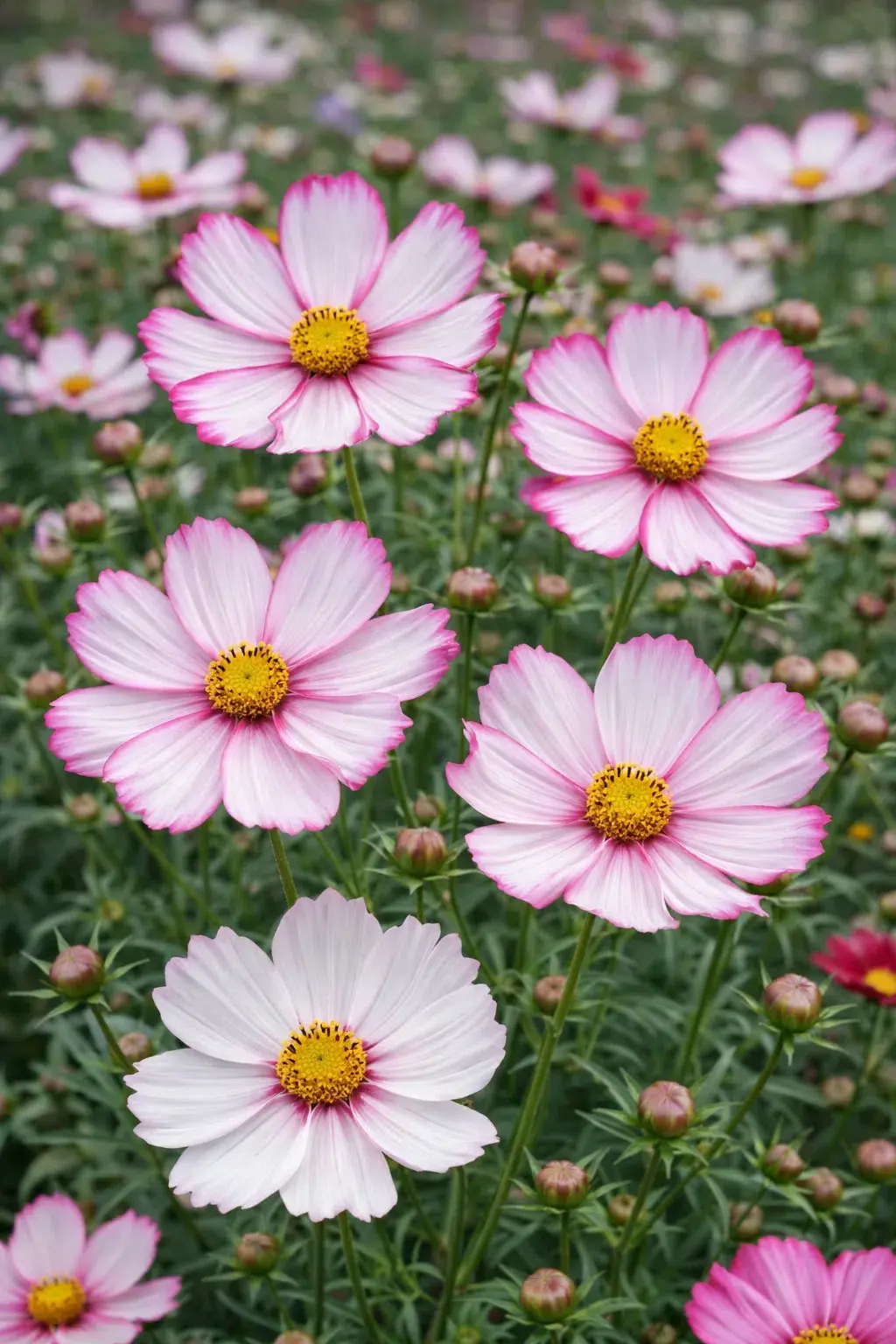 Semilla de Zinia mix de colores, simples y dobles